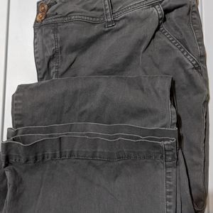 Maurice's Charcoal gray Chinos